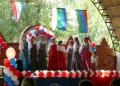 Выступление карельского ансамбля "Илойне" в рамках детского финно-угорского лагеря в Марий Эл